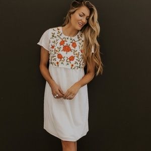 Roolee Saturday Sun Embroidered Dress